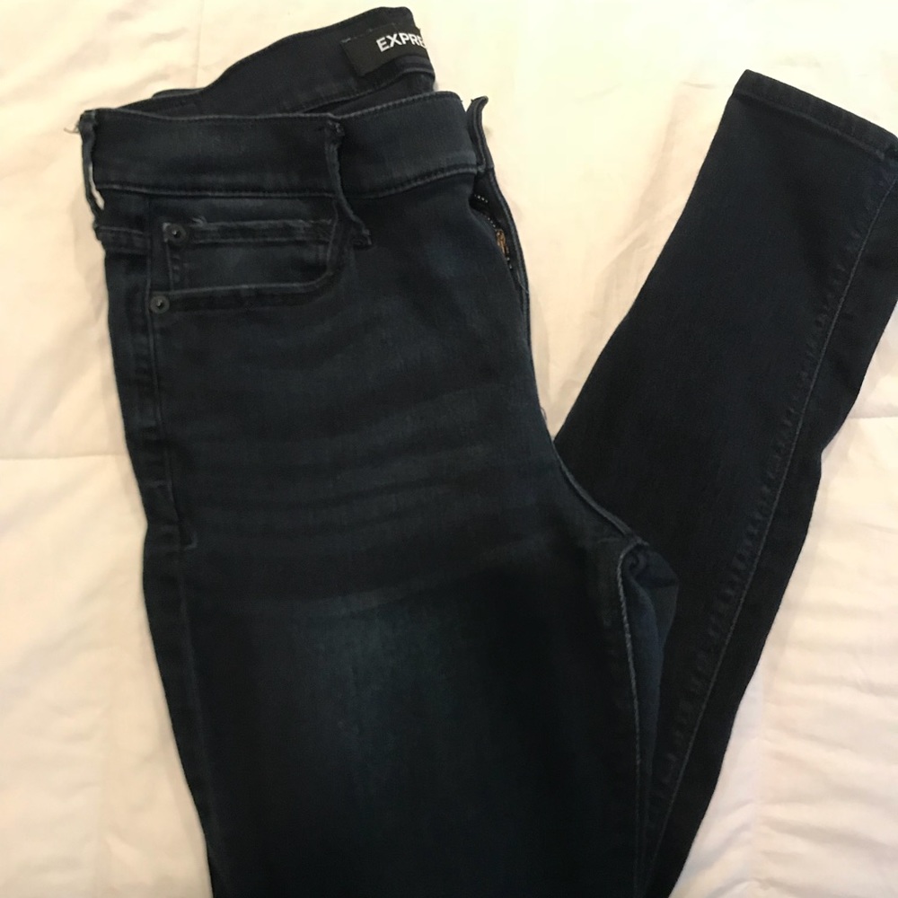 Express jean leggings